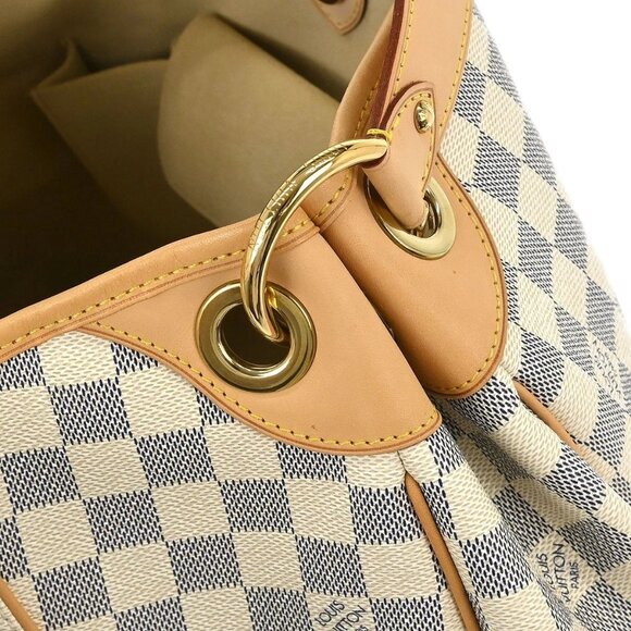 Louis Vuitton Damier Azur Galliera PM Shoulder Bag N55215 FL4078 196152 - Picture 6 of 10